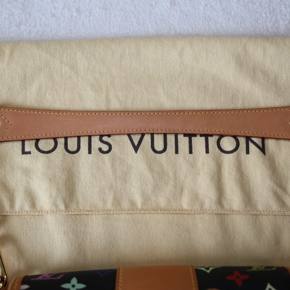 AUTHENTIC Louis Vuitton Patti Black Multicolor Bag Limited Edition! - Picture 10 of 13
